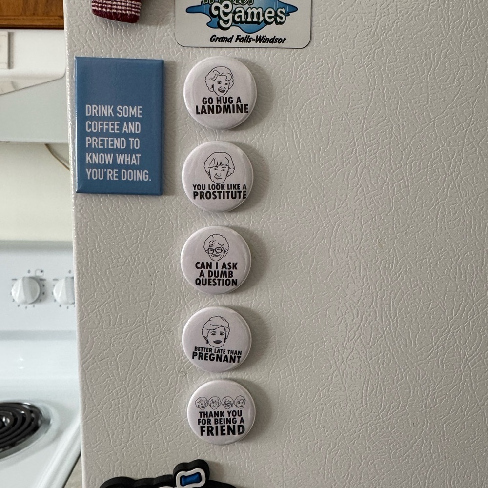 Golden Girls Magnet Set